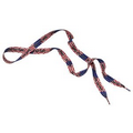 3/4" Dye Sublimated Waffle Weave Shoelace Pair